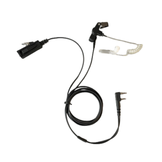 HEADSET for concealed carry with standard PTT for KENWOOD