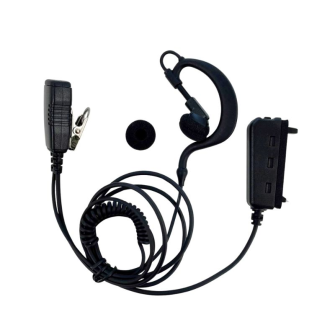 HEADSET with eardrop / flex-coiled-cord for EADS MATRA G2