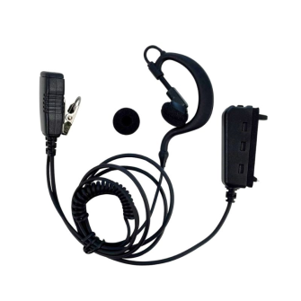 Headset avec oreillette flex / c&#226;ble spiral&#233; pour EADS MATRA G2