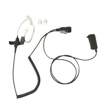 HEADSET for concealed carry &quot;lock type&quot; / Inline-PTT and sound tube for EADS G2