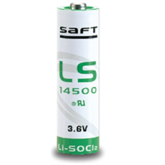 SAFT LS14500 AA Mignon 3.6V 2.6Ah 9.36Wh Lithium