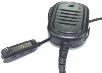 AIRBUS / POLYCOM / TETRAPOL / EADS / Speaker microphone with red LED for G2 / IP55