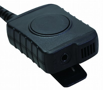 998792 HEADSET Grosse Daumen-PTT mit Mikrofon / 3.5 mm Stereobuchse / 2.5mm Buchse für ext. PTT zu EADS P2G