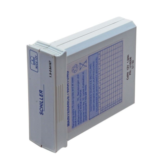 SCHILLER Batterie m&#233;dicale pour d&#233;fibrillateur Defigard 1002 / 2000 / 2002 / 6002 / ORIGINAL