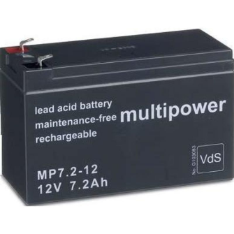 MULTIPOWER MP7.2-12 12V 7.2Ah Pb / VdS