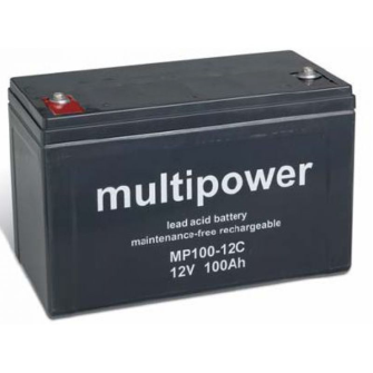 999024 MULTIPOWER MP100-12C 12V 100Ah