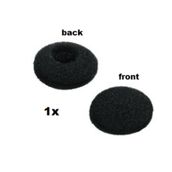 HEADSET Inset ear black 13 mm for earbud