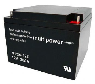 999120 MULTIPOWER MP26-12C / 12V 26 Ah Pb