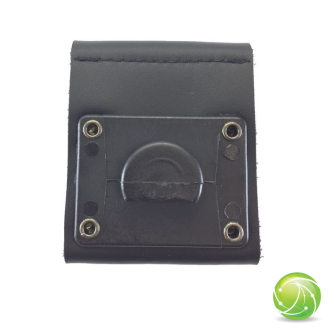 AKKUPOINT Passant ceinture en cuir &quot;clip demi-lune&quot; / passage ceinture 65mm