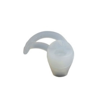 In-ear inset EAR FIN&amp;#174; silicone for acoustic tube / SMALL LEFT