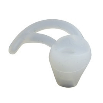 In-ear inset EAR FIN&#174; silicone for acoustic tube / LARGE LEFT