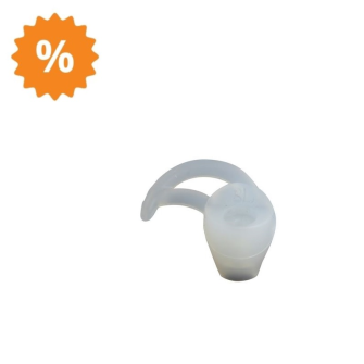 In-ear inset EAR FIN&#174; silicone for acoustic tube / LARGE LEFT
