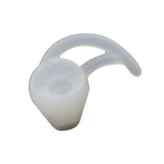 In-ear inset EAR FIN&amp;#174; silicone for acoustic tube / MEDIUM RIGHT