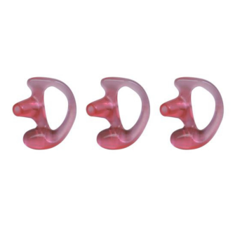 Oreillette silicone pour tube acoustique / MOYENNE GAUCHE / 3pcs.