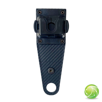AKKUPOINT Passant ceinture en cuir &quot;clip rotatif&quot; bouton de verrouillage / passage ceinture 60mm