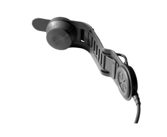 SAVOX&#174; HC-1 Bone conductive microphone / short arm / Nexus 4-pole / spiral cable
