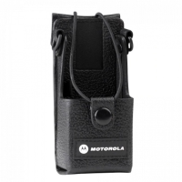991027 Funkholster Leder / RLN5383A / Gurtschlaufe / f&#252;r MOTOROLA CP040 / DP1400