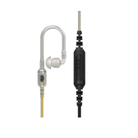 MOTOROLA PMLN8082 1-Wire Earphone with Inline PTT / ORIGINAL