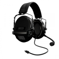SORDIN SUPREME MIL CC NEXUS Simple Com casque antibruit actif avec serre-t&amp;#234;te / noir