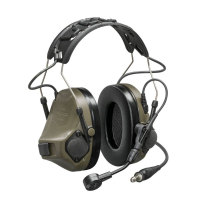 3M Peltor ComTac 8 (VIII) / Casque antibruit actif avec serre-t&amp;#234;te / olive