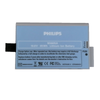 PHILIPS Batteria medicale per M4605A Intellivue MP20 / MP30 / MP40 / MP50 Monitor / ORIGINAL