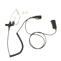 HEADSET for concealed carry &amp;quot;lock type&amp;quot; / Inline-PTT and sound tube for EADS G2