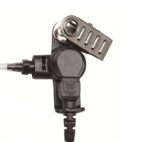 Headset discret lock type avec Inline-PTT et tube sonore / pour EADS G2