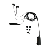 Headset discret avec oreillettes Sony / Torpedo-PTT / microphone pour EADS MATRA G2