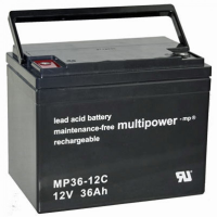 MULTIPOWER MPC36-12I / 12V 36Ah Pb