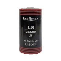 KRAFTMAX LS26500 Baby C 3.6V 9Ah Lithium LiSOCl2