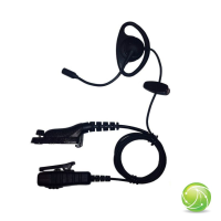 AKKUPOINT Garniture audio oreillette avec microphone sur tige pour Motorola Mototrbo MTP850S