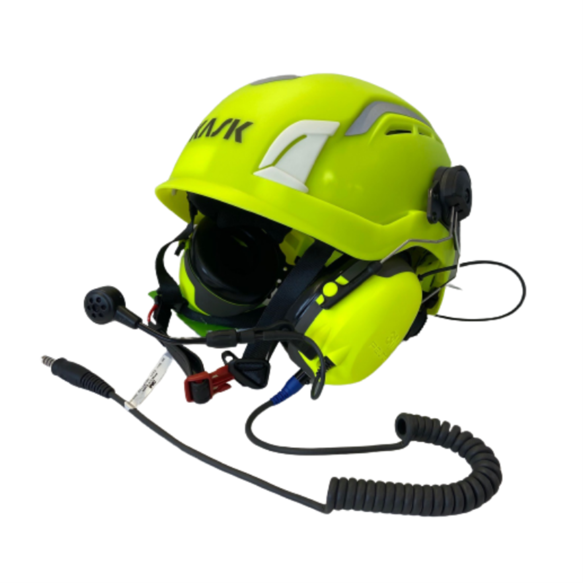 KASK / PELTOR helmet set for machinist / Nexus / yellow