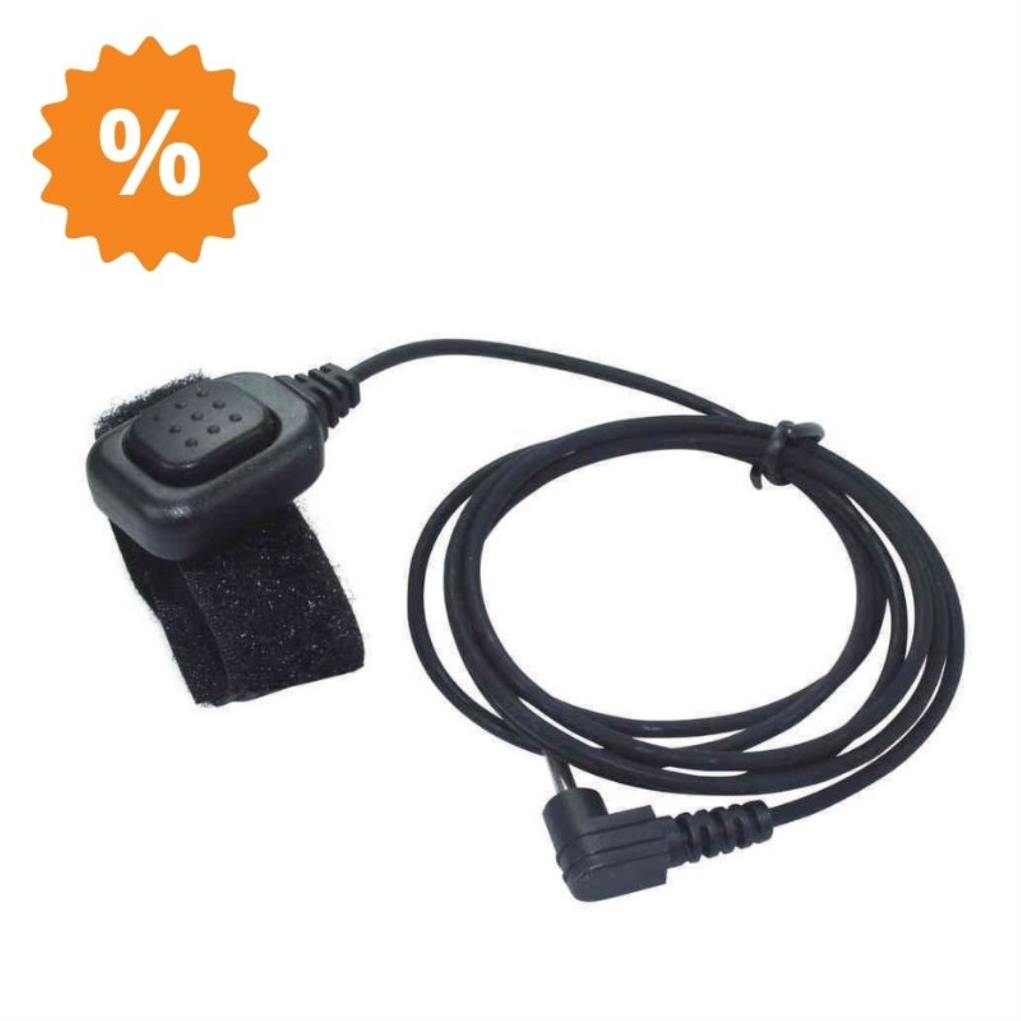 AURICOLARE PTT dito per PTT-pollice con jack angolata da 2.5 mm