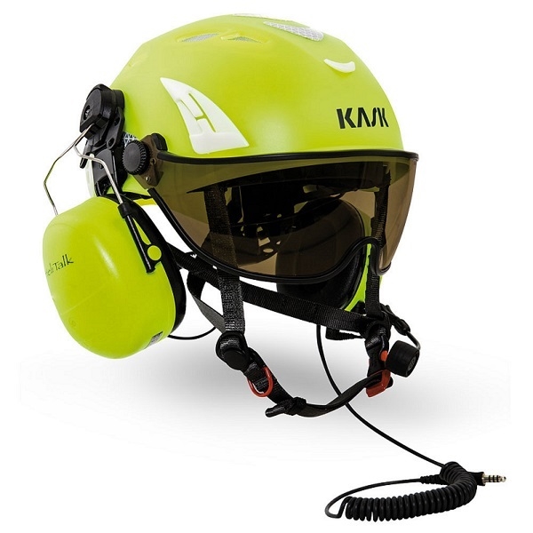 KASK Casco Helitalk / con Peltor Headset / Presa Nexus / EN12492